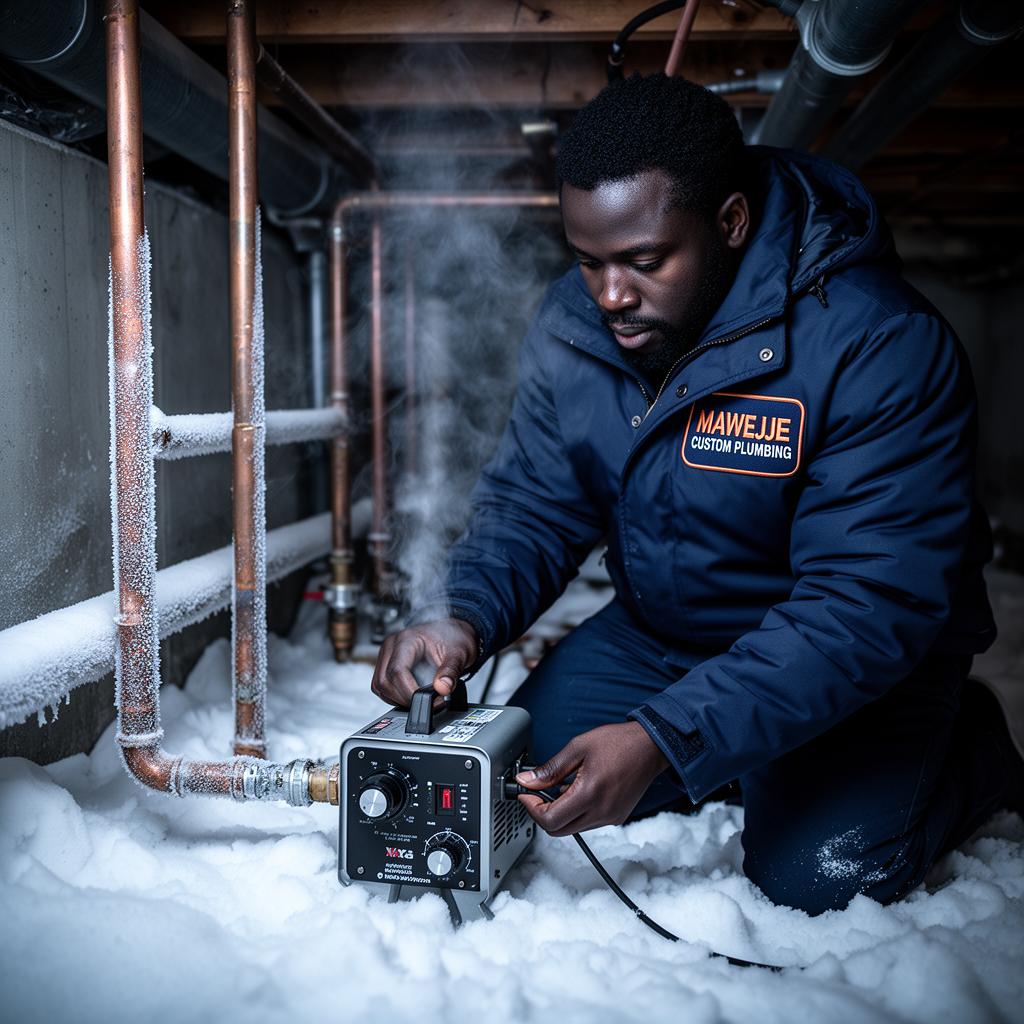 Frozen Pipe Thawing & Burst Pipe Repair in Winnipeg — Mawejje Custom Plumbing