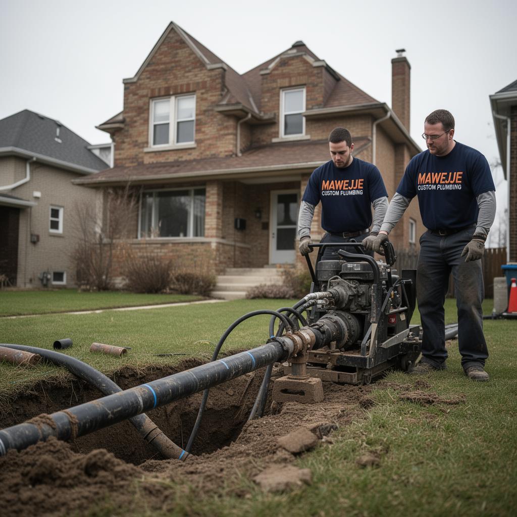 Sewer Line Repair & Replacement — Mawejje Custom Plumbing